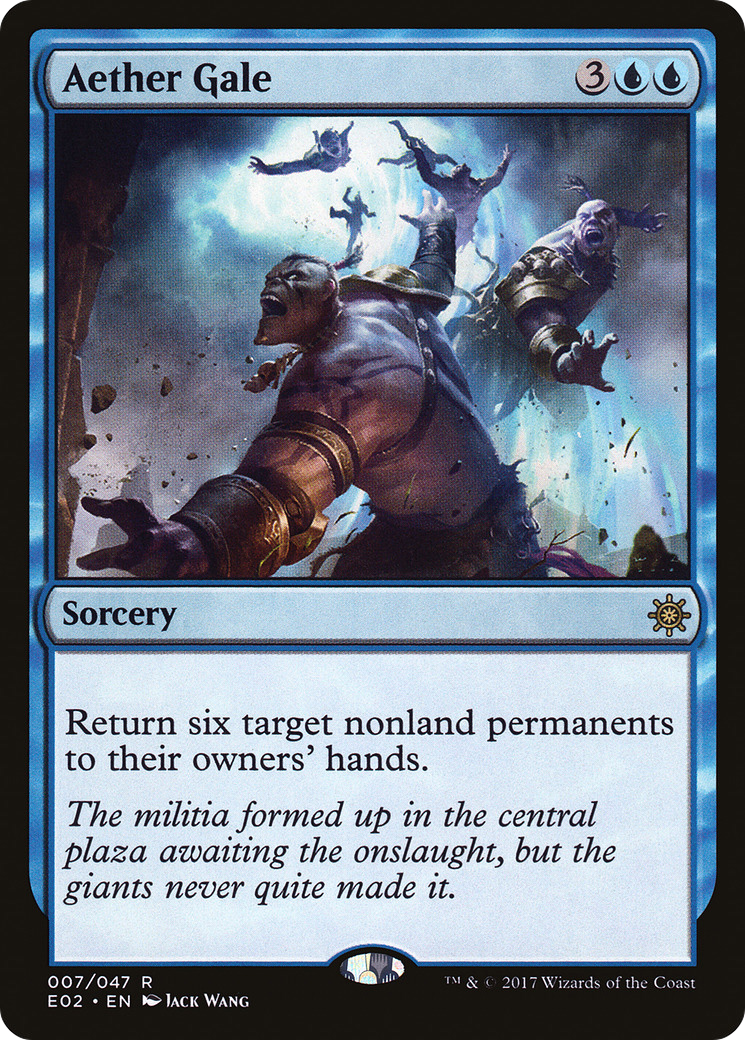 Aether Gale [Explorers of Ixalan] - Trinity Hobby