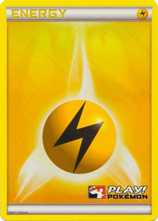 Lightning Energy (2011 Play Pokemon Promo) [League & Championship Cards] - Trinity Hobby
