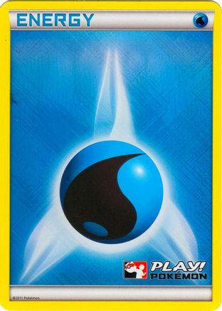 Water Energy (2011 Play Pokemon Promo) [League & Championship Cards] - Trinity Hobby