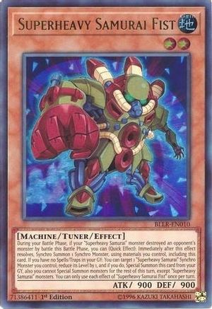 Superheavy Samurai Fist [BLLR-EN010] Ultra Rare - Trinity Hobby