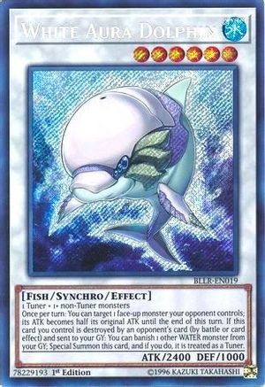 White Aura Dolphin [BLLR-EN019] Secret Rare - Trinity Hobby