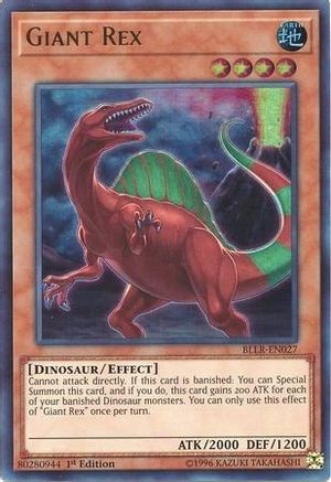 Giant Rex [BLLR-EN027] Ultra Rare - Trinity Hobby