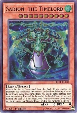 Sadion, the Timelord [BLLR-EN033] Ultra Rare - Trinity Hobby