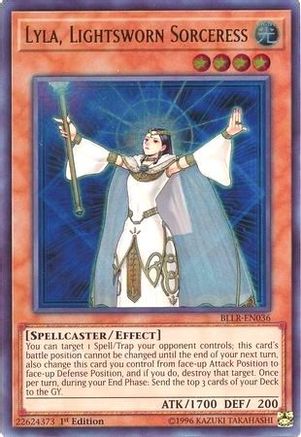 Lyla, Lightsworn Sorceress [BLLR-EN036] Ultra Rare - Trinity Hobby