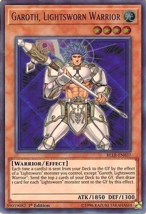 Garoth, Lightsworn Warrior [BLLR-EN037] Ultra Rare - Trinity Hobby