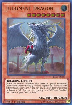 Judgment Dragon [BLLR-EN041] Ultra Rare - Trinity Hobby