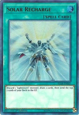 Solar Recharge [BLLR-EN045] Ultra Rare - Trinity Hobby