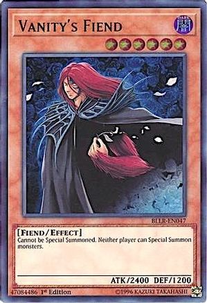 Vanity's Fiend [BLLR-EN047] Ultra Rare - Trinity Hobby
