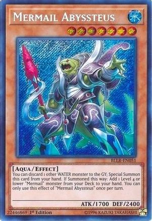 Mermail Abyssteus [BLLR-EN051] Secret Rare - Trinity Hobby