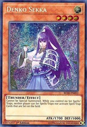 Denko Sekka [BLLR-EN052] Secret Rare - Trinity Hobby