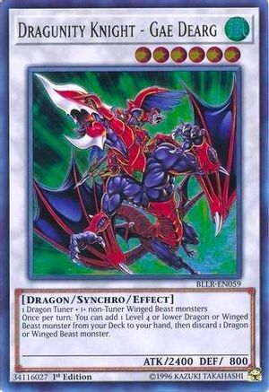 Dragunity Knight - Gae Dearg [BLLR-EN059] Ultra Rare - Trinity Hobby