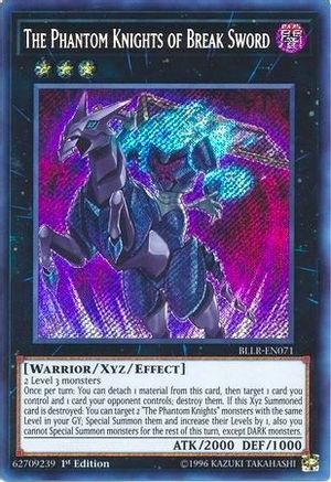 The Phantom Knights of Break Sword [BLLR-EN071] Secret Rare - Trinity Hobby