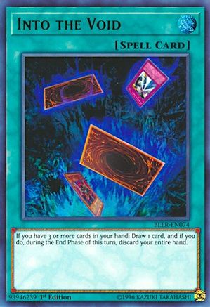 Into the Void [BLLR-EN074] Ultra Rare - Trinity Hobby