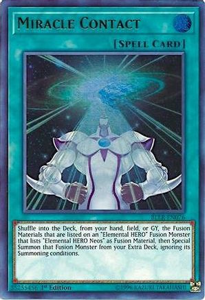 Miracle Contact [BLLR-EN076] Ultra Rare - Trinity Hobby