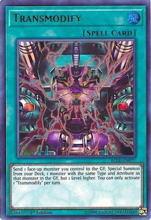 Transmodify [BLLR-EN077] Ultra Rare - Trinity Hobby