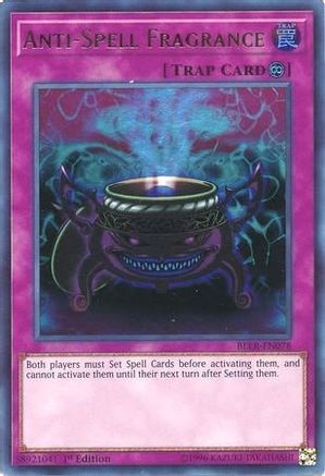 Anti-Spell Fragrance [BLLR-EN078] Ultra Rare - Trinity Hobby