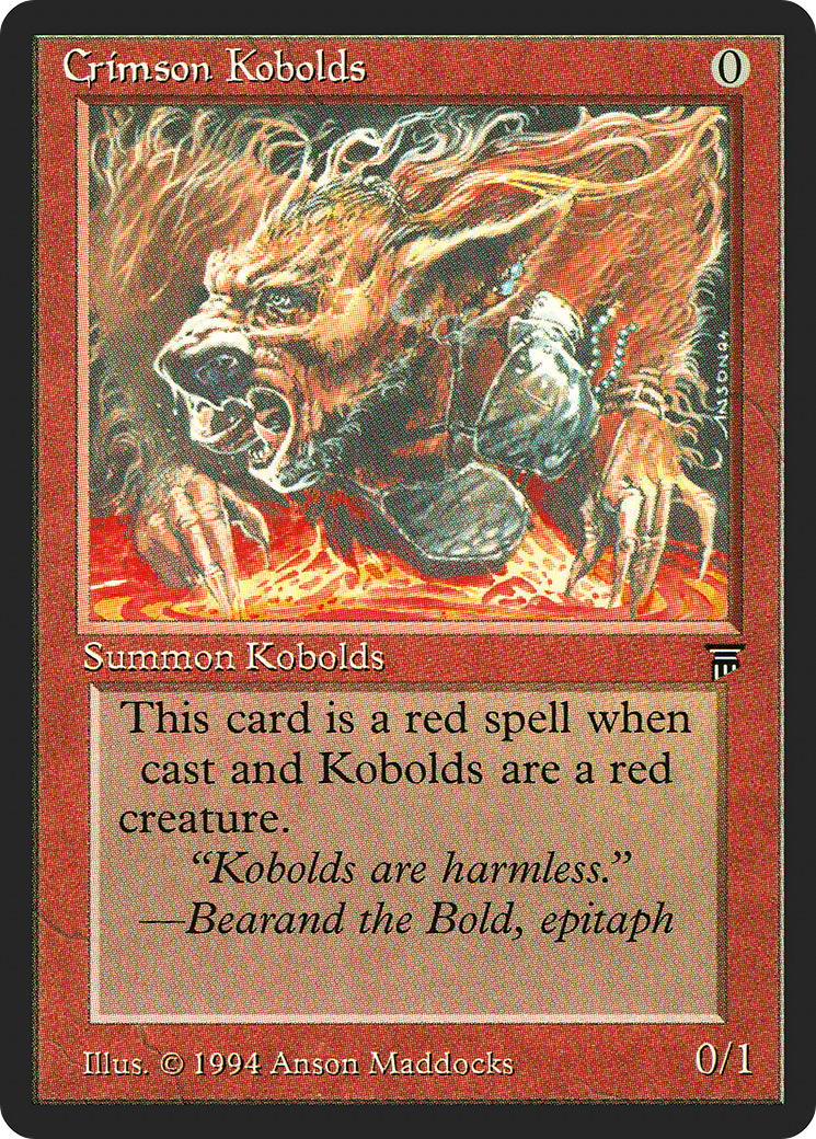 Crimson Kobolds [Legends] - Trinity Hobby