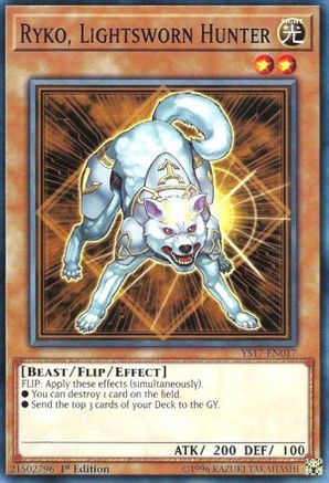 Ryko, Lightsworn Hunter [YS17-EN017] Common - Trinity Hobby