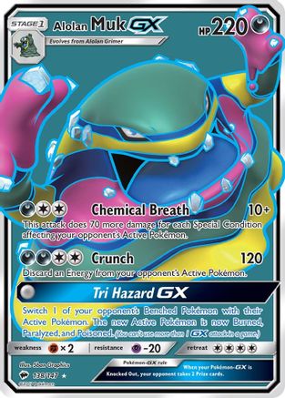 Alolan Muk GX (138/147) [Sun & Moon: Burning Shadows] - Trinity Hobby