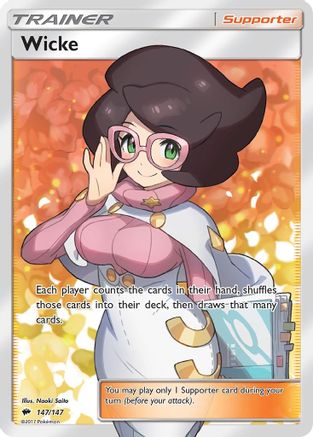 Wicke (147/147) [Sun & Moon: Burning Shadows] - Trinity Hobby