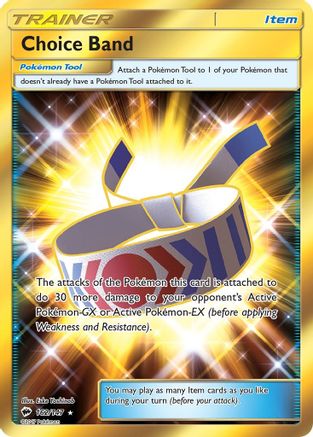 Choice Band (162/147) [Sun & Moon: Burning Shadows] - Trinity Hobby