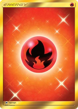 Fire Energy (167/147) [Sun & Moon: Burning Shadows] - Trinity Hobby