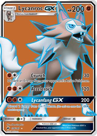 Lycanroc GX (136/147) [Sun & Moon: Burning Shadows] - Trinity Hobby