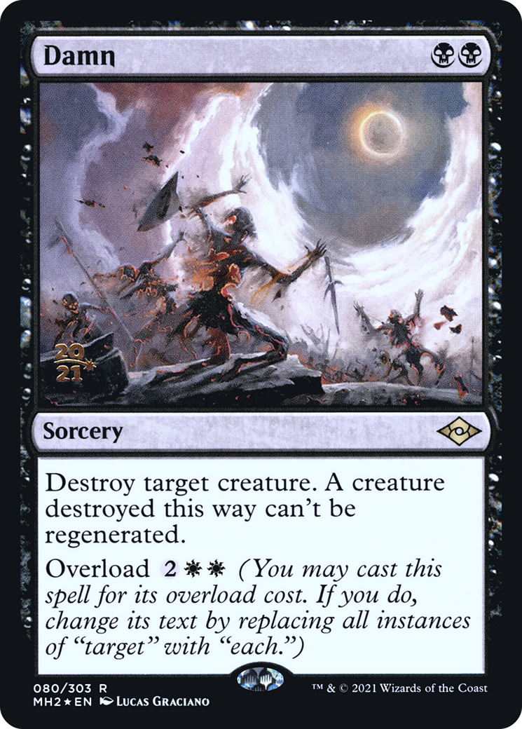 Damn [Modern Horizons 2 Prerelease Promos] - Trinity Hobby