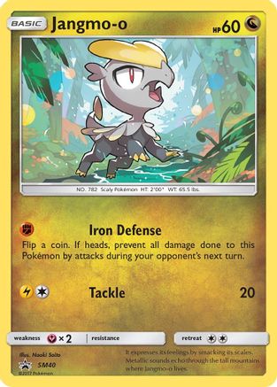 Jangmo-o (SM40) [Sun & Moon: Black Star Promos] - Trinity Hobby