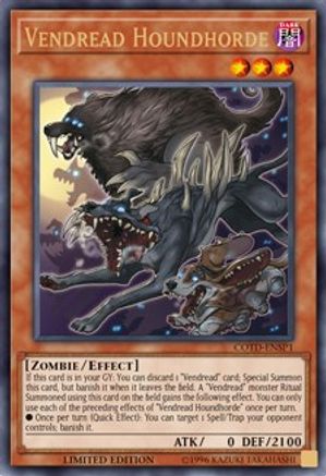 Vendread Houndhorde [COTD-ENSP1] Ultra Rare - Trinity Hobby