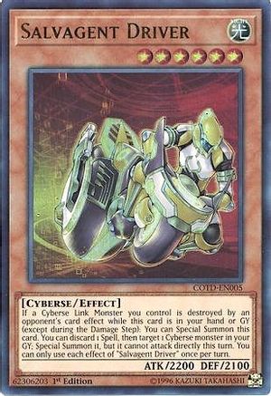 Salvagent Driver [COTD-EN005] Ultra Rare - Trinity Hobby