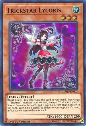 Trickstar Lycoris [COTD-EN007] Super Rare - Trinity Hobby