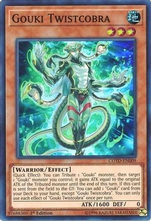 Gouki Twistcobra [COTD-EN009] Super Rare - Trinity Hobby