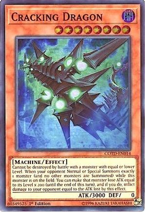 Cracking Dragon [COTD-EN014] Super Rare - Trinity Hobby