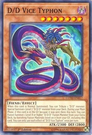 D/D Vice Typhon [COTD-EN017] Common - Trinity Hobby