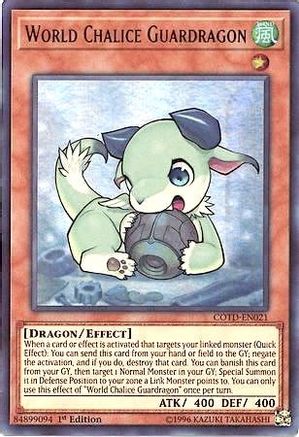 World Chalice Guardragon [COTD-EN021] Ultra Rare - Trinity Hobby