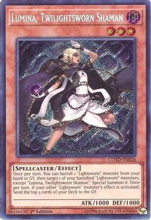 Lumina, Twilightsworn Shaman [COTD-EN026] Secret Rare