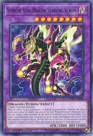 Supreme King Dragon Starving Venom [COTD-EN038] Rare - Trinity Hobby