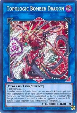 Topologic Bomber Dragon [COTD-EN046] Secret Rare - Trinity Hobby