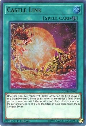Castle Link [COTD-EN065] Ultra Rare - Trinity Hobby