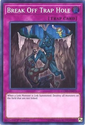 Break Off Trap Hole [COTD-EN075] Super Rare - Trinity Hobby