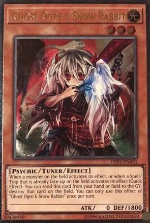 Ghost Ogre & Snow Rabbit [OP05-EN001] Ultimate Rare - Trinity Hobby