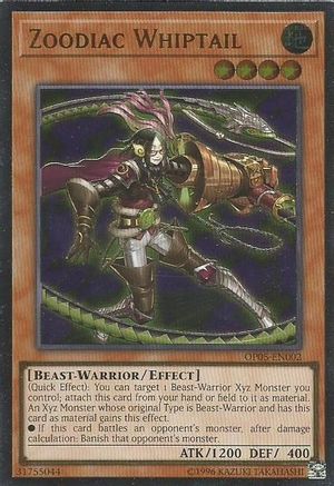 Zoodiac Whiptail [OP05-EN002] Ultimate Rare - Trinity Hobby