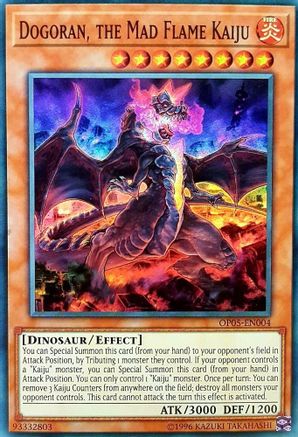 Dogoran, the Mad Flame Kaiju [OP05-EN004] Super Rare - Trinity Hobby
