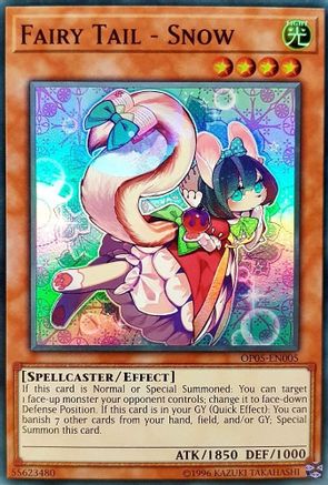Fairy Tail - Snow [OP05-EN005] Super Rare - Trinity Hobby
