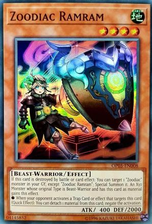 Zoodiac Ramram [OP05-EN008] Super Rare - Trinity Hobby