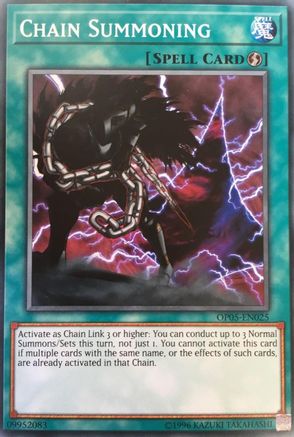 Chain Summoning [OP05-EN025] Common - Trinity Hobby