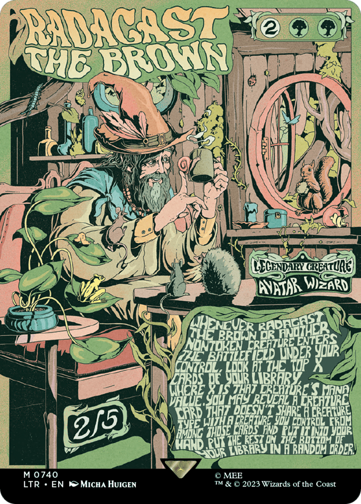 Radagast the Brown (Borderless Poster) [The Lord of the Rings: Tales of Middle-Earth] - Trinity Hobby