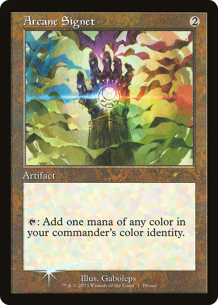 Arcane Signet (Retro) [30th Anniversary Promos] - Trinity Hobby