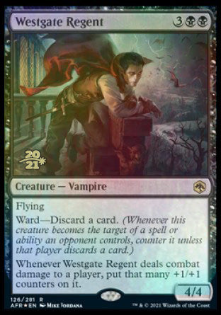 Westgate Regent [Dungeons & Dragons: Adventures in the Forgotten Realms Prerelease Promos] - Trinity Hobby